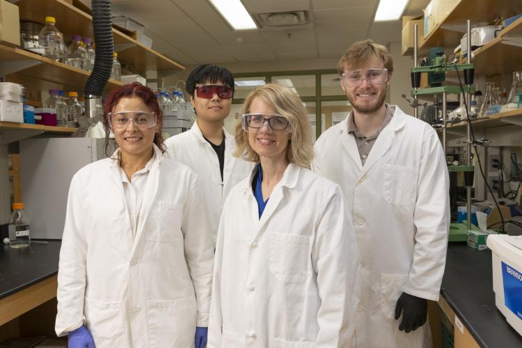 Georgia Tech Professor Martha Grover with her research team